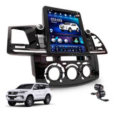 Multimidia Toyota Sw4 Tesla A/c Manual Carplay Kit Pronto