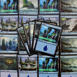 Cartas Magic : Islas X10 Tierras Basicas Azules ! Mtg Bsas