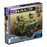 Mega Halo Warthog Fleetcom Bloques De Construcción 462 Pzas.