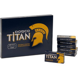Dorco Titan 100 - Cuchillas De Afeitar De Doble Filo