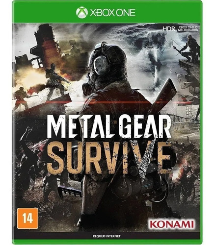 Jogo Metal Gear Survive Original Xbox One Mídia Física 