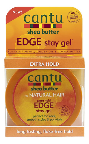 Cantu Extra Hold Edge Stay Gel, 2.25 Onzas