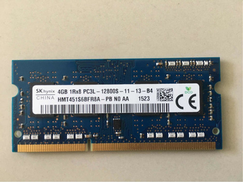 Memoria Ram Ddr3 Pc3 12800s 4gb Portatil