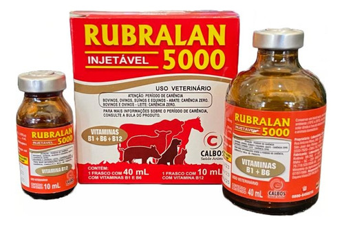 Vitamina Rubralan 50ml Calbos