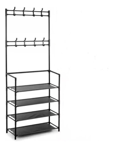 Rack Armable P/ropa Organizador De Closet Hogar 80*26*172 Cm