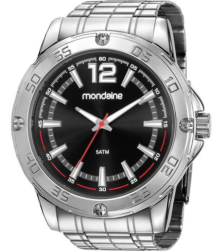 Relógio Masculino Mondaine Prata 83455g0mvne1