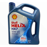 Aceite Shell Semisintetico 10w40 Helix Hx7 4 Litros