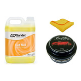 Cera Cleaner Wax Det Mol Shampoo Flanela De Microfibra