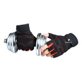 Guantes Crossfit Gimnasio Con Muñequera Protección Mano