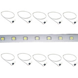 Fita De Led Branco Frio Iluminaçao Kit 10 Und Decoraçao Saca