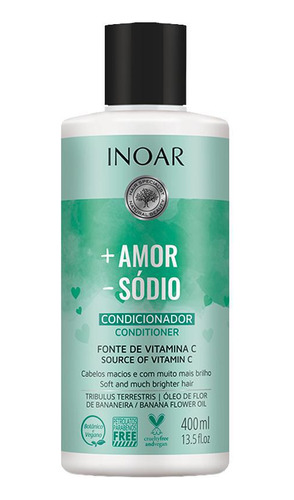 Condicionador Inoar + Amor - Sódio 400ml