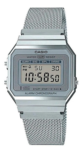 Reloj Casio Vintage Original Gris Unisex