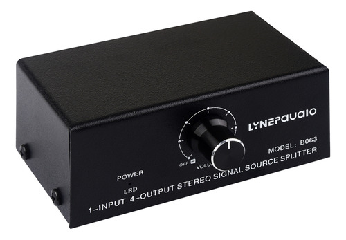 Distribuidor De Señal: Splitter Signal 1, Lynepauaio Audio,