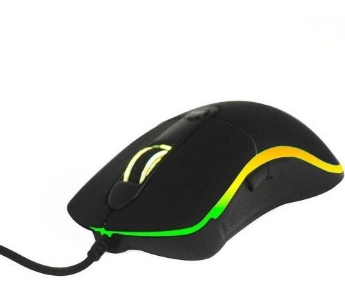 Mouse Óptico Naceb Na-0933 Alambrico Usb 1.5m Negro