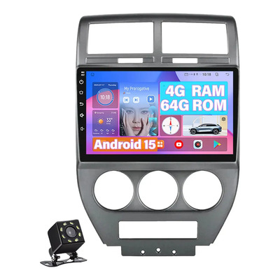 Auto Estéreo Para Jeep Compass Patriot 2007-2009 Gps Carplay | Meses sin interés