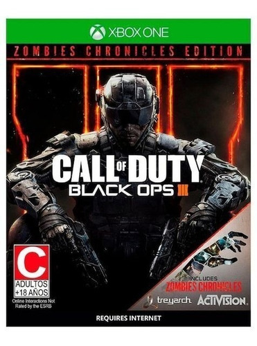 Call Of Duty Black Ops 3 Zombie Chronicles Edition Xbox One