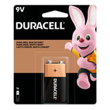 Duracell Pila 9v Coppertop Mn1604 Cuadrada 1pza.