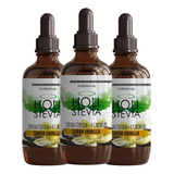 Stevia Organica Liquida Vainilla Holistevia Kit 3 Piezas