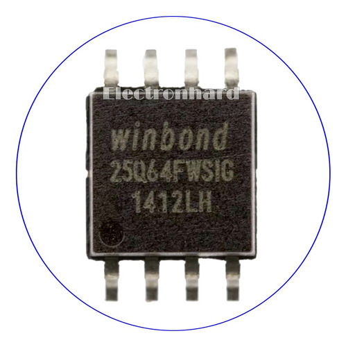 W25q64fwsig 25q64fwsig 25q64 Memoria Spi 64mb 1,8v Netbook