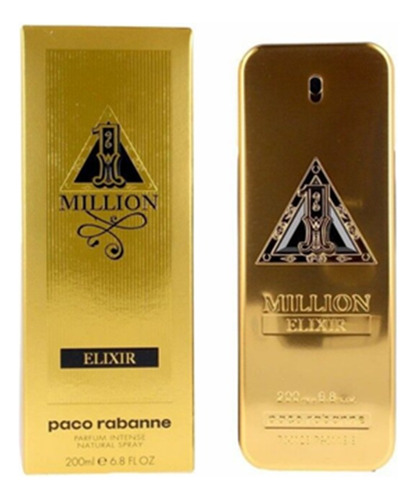 Perfume Paco Rabanne 1 Million Elixir Intense Edp 200ml - Masculino - Selo Adipec Original Lacrado Nota Fiscal