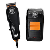 Kit Gbs Máquina De Corte Zero E Barbeador Shaver 127v