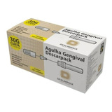 Agulha Gengival Curta Descarpack C/100 Unidades 30g Odonto