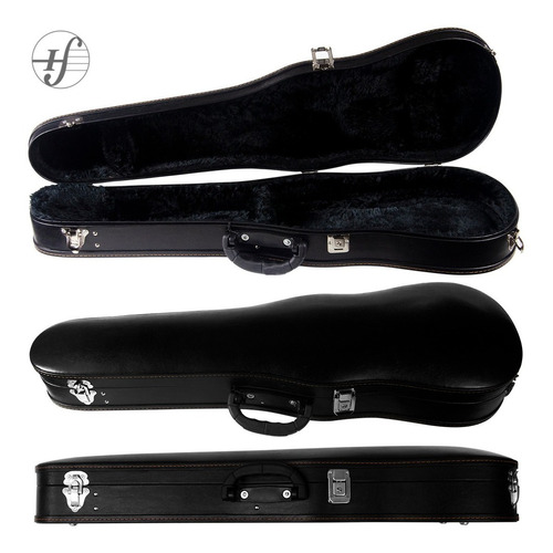 Estojo Violino 4/4 Leilo Cases Preto