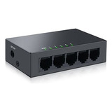 Conmutador Gigabit Ethernet Sodola De 5 Puertos | Mini Carca