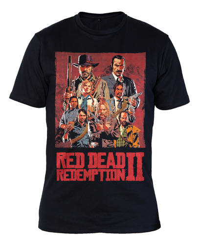 Remera Algodon - 0416 Videojuegos 8 - Red Dead Redemption