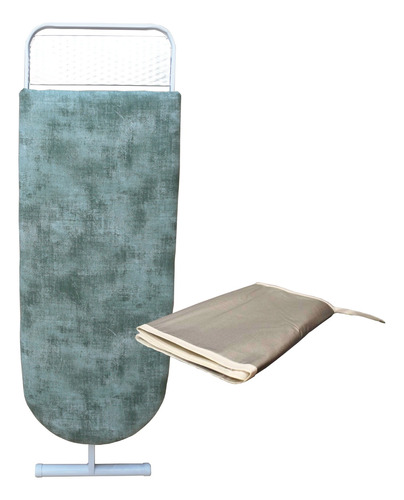 Tabla Para Planchar Plegable Reforzada + Funda Aluminizada