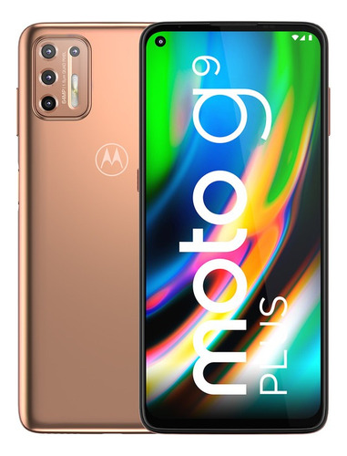 Moto G9 Plus 4gb Ram 128gb Color Rosa Champagne