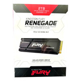 Ssd Kingston Fury Renegade 2tb 2280 7.300mb/s Dissipador Sfyrdk/2000