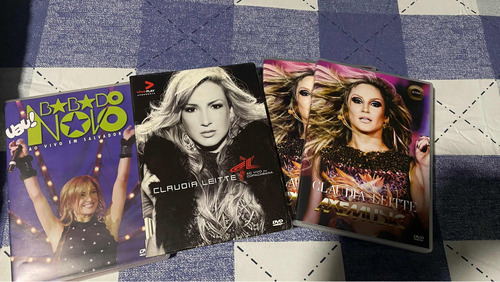 Dvds Coleção Claudia Leitte Usado