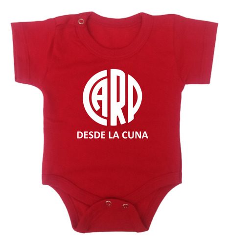 Bodys Para Bebes River Rojo - River Plate - Carp