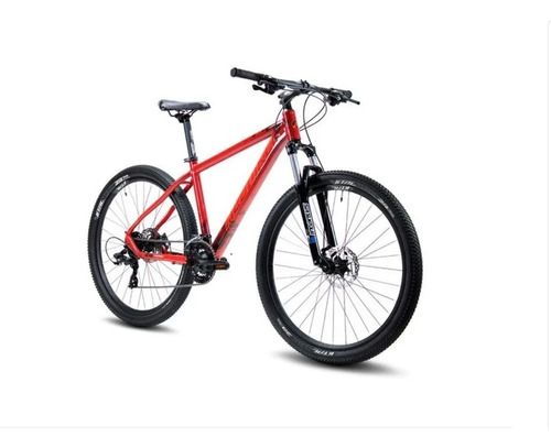 Bicicleta Sierra R26 Mtb Alubike Color Rojo Tamaño Del Cuadro M