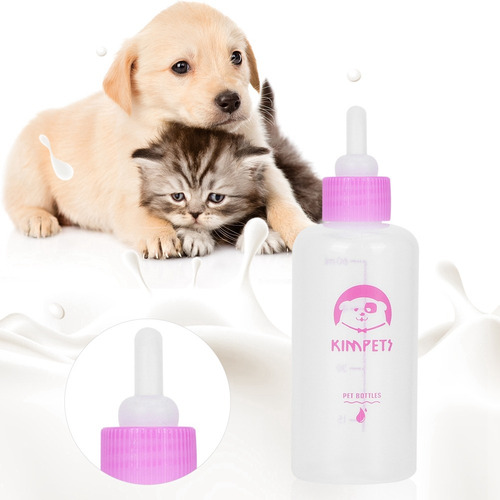 Biberon Mamila Para Mascotas 60 Ml Perro Gato Bebe