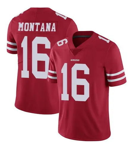 San Francisco 49ers #16 Camiseta Del Juego Del Jugador - Joe