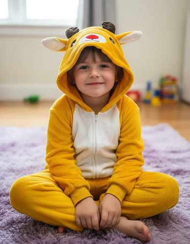 Pijama De Reno Navidad Infantil