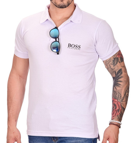 Camisa Gola Polo Hb Preto Marinho Branco Rosa Chumbo