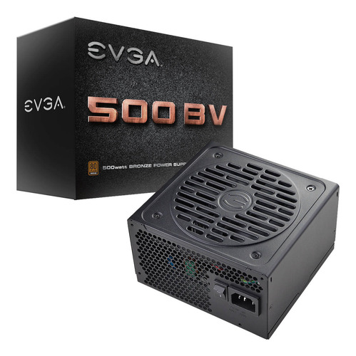 Fuente De Poder Evga 500-bv 80+ Bronze 500w Gamer