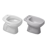 Combo Inodoro Corto Roca Monaco Bidet 3 Agujeros Ahora12