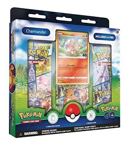 Colección De Pines Pokémon Tcg: Pokémon Go - Charmander