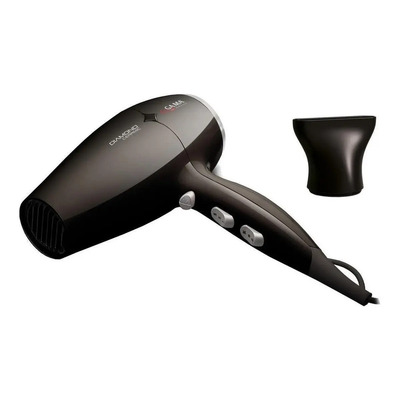 Secador de pelo GA.MA Italy Diamond Ceramic negro | Mismo precio en cuotas