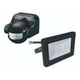 Reflector Proyector Led 100w + Sensor De Movimiento Ext