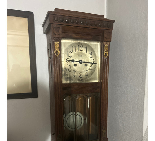 Reloj Pendulo Madera,sin Envios