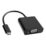 Cabo Adaptador Usb Tipo C Macho Para Vga Fêmea 