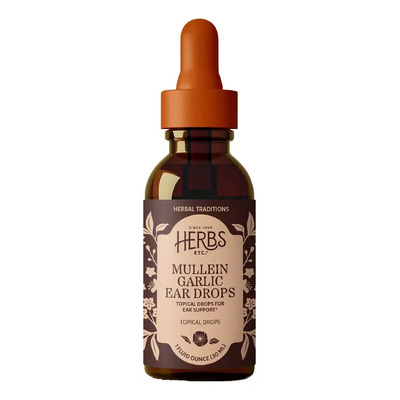 Herbs Etc. Gotas de Gordolobo y Ajo Suplemento Líquido para Oído 30mL | Envío gratis