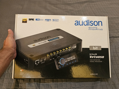 Processador De Audio Audison Bit One Hd Virtuoso 