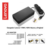 Cargador Lenovo  170w  |  Thinkpad, Ideapad, Legion Y Gaming