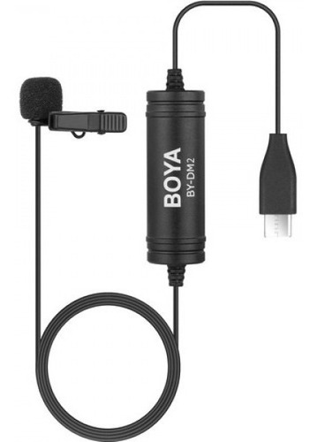 Micrófono Lavalier Omnidireccional Usb-c Dm2 Boya